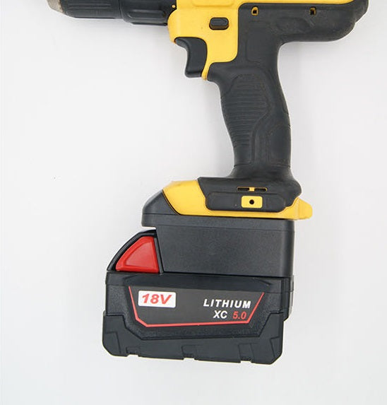 20v Max Milwaukee M18 Battery To Dewalt 20v Adapter Shop Milwaukee