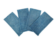 Load image into Gallery viewer, Reusable Wet and Dry Microfiber Hardwood Floor Mop Pads for Swiffer™  Wet Jet and Dry+Wet Sweeper- 4 pack

