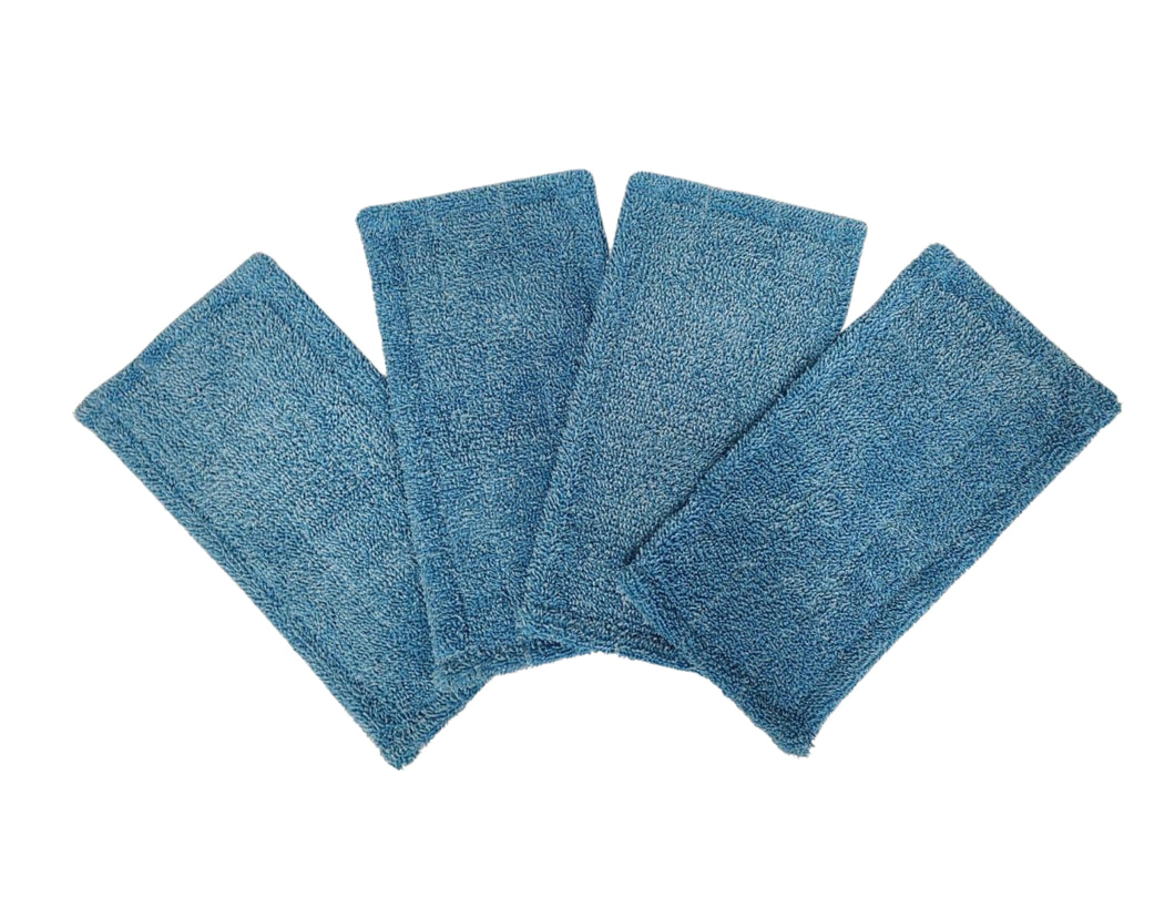 Reusable Wet and Dry Microfiber Hardwood Floor Mop Pads for Swiffer™  Wet Jet and Dry+Wet Sweeper- 4 pack