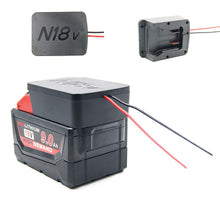 Load image into Gallery viewer, Battery Connector Adapter For Milwaukee 18v Dock Power 14AWG Robotics
