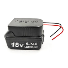 Load image into Gallery viewer, Battery Connector For Makita 18v Max Battery To Dock Power 14AWG Robotics

